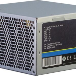 Inter-Tech Coba System | 350 Watt ATX PSU | Power Supply | Voeding - Afbeelding 1