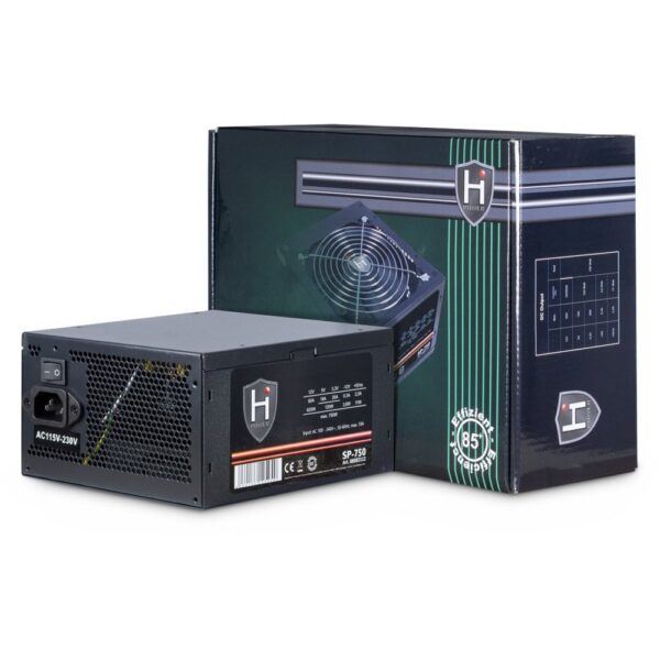Inter-Tech HiPower SP-750 | 750 Watt PSU | Power Supply | Voeding - 0