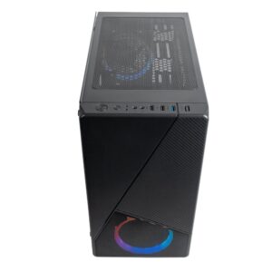 Azza Noir 130 RGB | Micro Tower Case | Zwart - Afbeelding 5