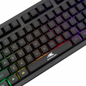 Baracuda KRILL RGB | Tenkeyless Bedraad Gaming Toetsenbord | QWERTY | Zwart - Afbeelding 4