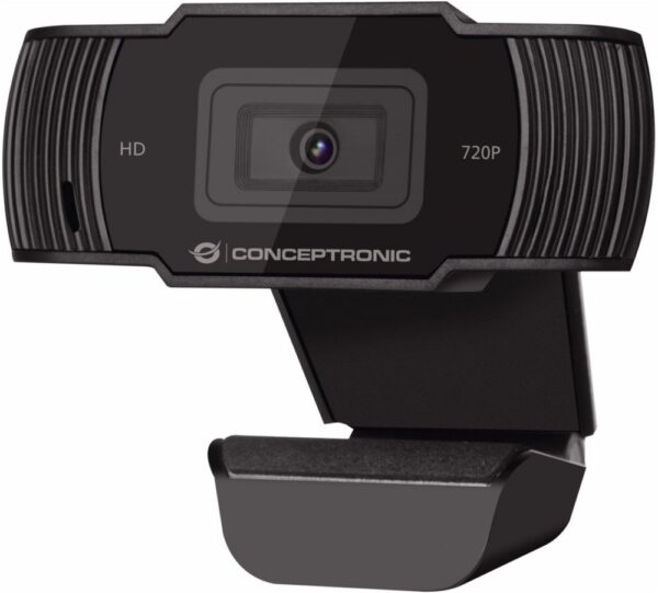 Conceptronic Amdis | 720p 30FPS USB Webcam met Microfoon - 0
