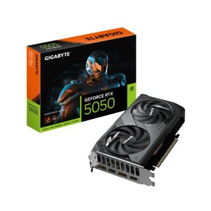 GIGABYTE GeForce RTX 5050 WINDFORCE OC | 8GB GDDR6 | DLSS 4 | Videokaart | Nvidia GPU - Afbeelding 1