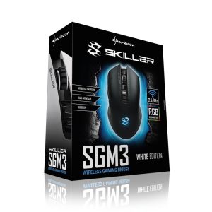 Sharkoon Skiller SGM3 | Draadloze Gaming Muis | Rechtshandig | RF + USB-A | 6000 DPI | Zwart - Afbeelding 8