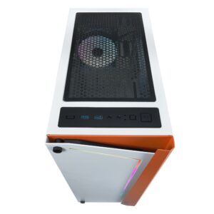 Azza Apollo 430 RGB | Midi Tower Case | Wit - Afbeelding 4