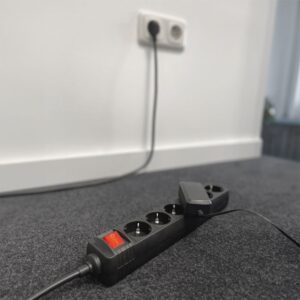 ACT AC2465 | Stekkerdoos | 6 Stopcontacten | 3 m | Binnen | Zwart - Afbeelding 5