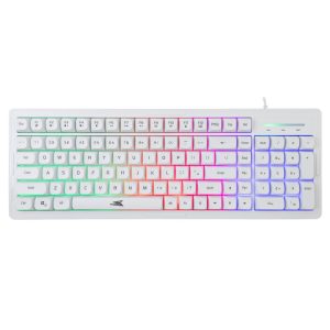 Baracuda ORCA RGB | Bekabeld Gaming Toetsenbord inclusief Muis | QWERTY | Wit - Afbeelding 6