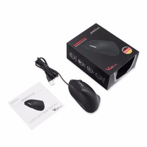 Perixx PERIMICE-515 II | Ergonomische Bedrade Muis | Rechtshandig | USB-A | 1600 DPI | Zwart - Afbeelding 7
