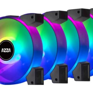 Azza Hurricane II RGB 4 Pack | 120mm Case Fans - Afbeelding 1