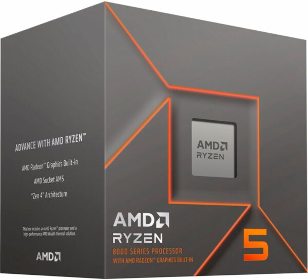 AMD Ryzen 5 8500G | 6 Core | 3,5GHz (5GHz Turbo) | AM5 | Processor | CPU - 0