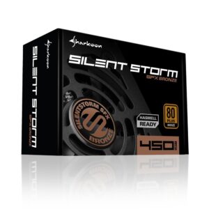 Sharkoon SilentStorm SFX Bronze | 450 Watt Bronze ATX PSU | Power Supply | Voeding - Afbeelding 7