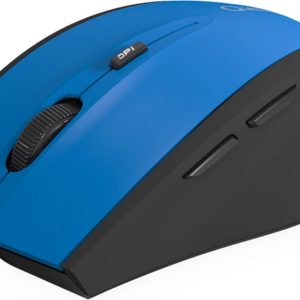 QWARE Wireless Mouse Bolton Blauw - Afbeelding 4