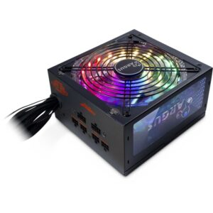 Inter-Tech Argus RGB-750W CM II | 750 Watt Gold ATX PSU | Deels Modulair | Power Supply | Voeding - Afbeelding 1