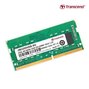 Transcend JetRam JM3200HSB-8G | 8GB DDR4 3200 MHz | SO-DIMM (1×8GB) | CL22 - Afbeelding 1