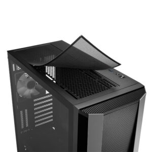 Sharkoon TG7M RGB | Midi Tower Case | Zwart - Afbeelding 5