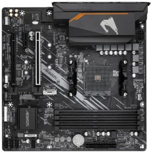 Gigabyte B550M AORUS ELITE | Socket AM4 | AMD B550 | 4xDDR4 | Micro-ATX | Moederbord - Afbeelding 3