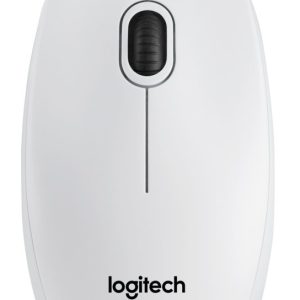 Logitech B100 | Bekabelde Muis | Links- en Rechtshandig | USB-A | 800 DPI | Wit - Afbeelding 1