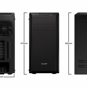 be quiet! Pure Base 600 Window | Midi Tower Case | Zwart - Afbeelding 5