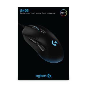 Logitech G403 Hero | Draadloze Gaming Muis | Rechtshandig | RF | 25600 DPI | Zwart - Afbeelding 15