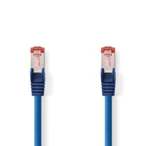 Nedis netwerkkabel | Cat6 | S/FTP (S-STP) | 2 m | Blauw | CCGP85221BU20 - Afbeelding 5