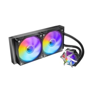 Azza HEX 240mm RGB PWM | All-in-One CPU Waterkoeler - Afbeelding 1