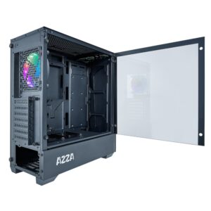 Azza Apollo 430 RGB | Midi Tower Case | Zwart - Afbeelding 7