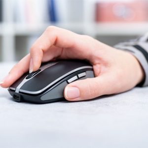 Cherry MW 9100 | Draadloze Muis | Links- en Rechtshandig | RF + Bluetooth | 2400 DPI | Zwart - Afbeelding 4