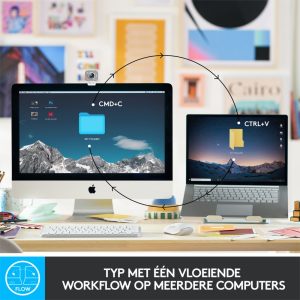 Logitech MX Keys Mini | Draadloos Verlicht Toetsenbord | QWERTY - Afbeelding 7