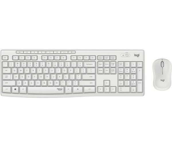 QWERTZ | Logitech MK295 Wit | Draadloze Muis en Toetsenbordcombo | QWERTZ - 0