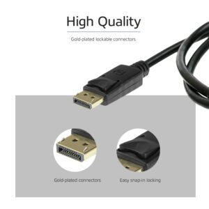 ACT AK4071 | DisplayPort 1.4 Kabel | 1.0m | Zwart - Afbeelding 5