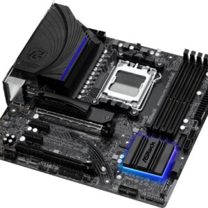 Asrock B650M PG Riptide | Socket AM5 | AMD B650 | 4xDDR5 | Micro-ATX | Moederbord | Renewed - Afbeelding 4