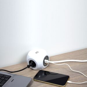 ACT AC2405 | Stekkerdoos | 3 Stopcontacten | 1,5 m | Binnen | Wit - Afbeelding 9