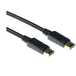 ACT AK3983 | DisplayPort 1.4 Kabel | 2,0m | Zwart | Power Pin 20 Niet Aangesloten - Afbeelding 1
