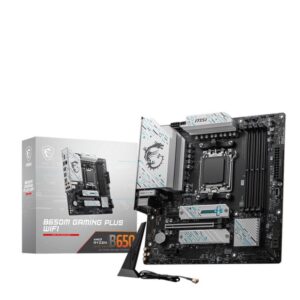 MSI B650M GAMING PLUS WIFI | Socket AM5 | AMD B650 | 4xDDR5 | Micro-ATX | Moederbord - Afbeelding 1