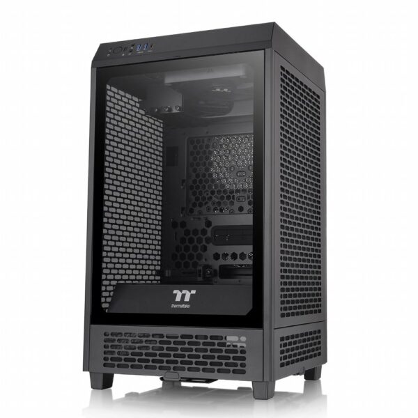 Thermaltake The Tower 200 | Mini ITX Case | Zwart (CA-1X9-00S1WN-00) - 0