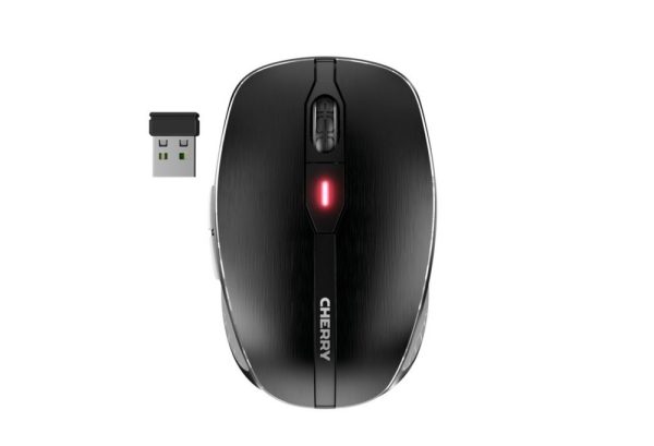 Cherry MW 8C Advanced | Draadloze Muis | Links- en Rechtshandig | RF + Bluetooth | 3200 DPI | Zwart/Grijs - 0