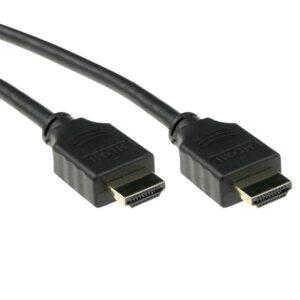 ACT AK3942 | 1 m HDMI Kabel | HDMI Type A naar Type A | Zwart - Afbeelding 1