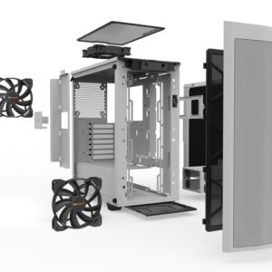 be quiet! Pure Base 500DX | Midi Tower Case | Wit - Afbeelding 5