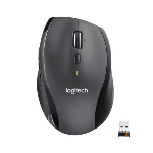 Logitech Marathon M705 | Draadloze Muis | Rechtshandig | RF | 1000 DPI | Zwart - Afbeelding 1