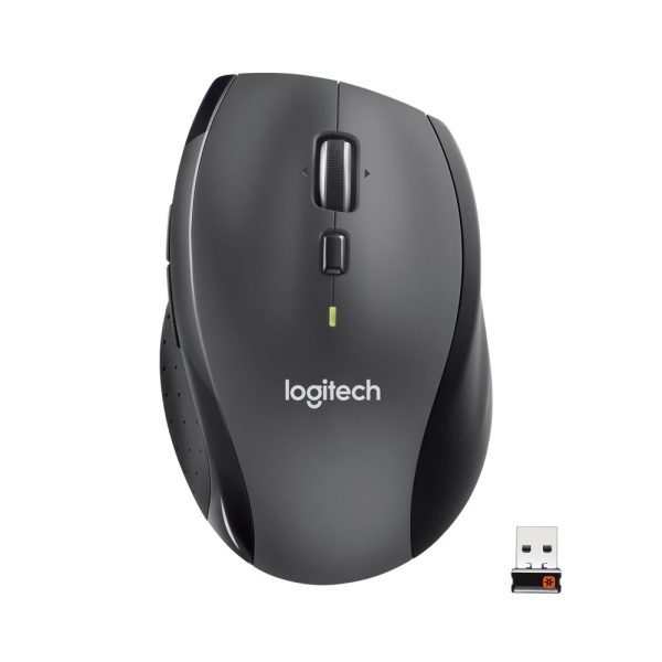 Logitech Marathon M705 | Draadloze Muis | Rechtshandig | RF | 1000 DPI | Zwart - 0