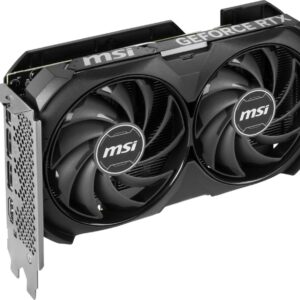 MSI GeForce RTX 4060 Ti VENTUS 2X BLACK OC | 8GB GDDR6 VRAM | Videokaart | GPU | Nvidia - Afbeelding 7