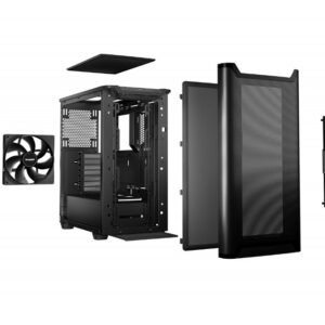 be quiet! PURE BASE 501 Airflow Window | Midi Tower Case | Zwart - Afbeelding 7