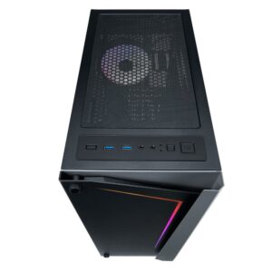 Azza Apollo 430 RGB | Midi Tower Case | Zwart - Afbeelding 3