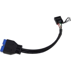 Inter-Tech X-908 Infini2 | Infinity Mirror | Tower Case | USB-C | Zwart - Afbeelding 20