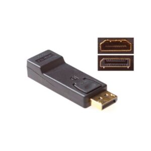ACT AB3985 | DisplayPort naar HDMI Adapter | Male naar Female - Afbeelding 1