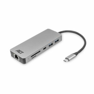 ACT AC7092 USB-C Hub 3.0 | 2x USB-A & 2x USB-C Poorten | 5 Gbps | Aluminium Behuizing | 12 cm Kabel - Afbeelding 1