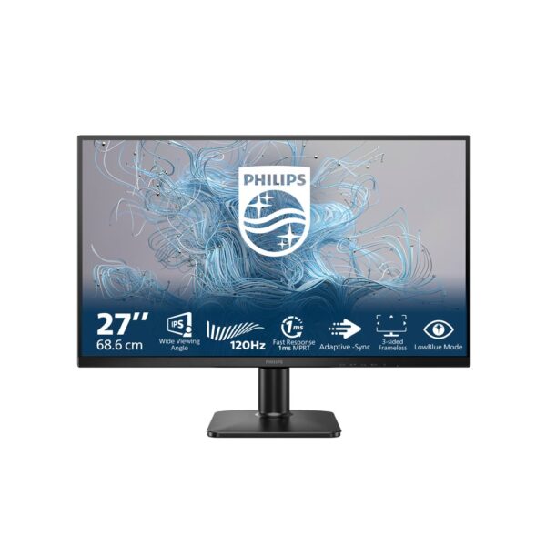 Philips 27E2N1110/00 | 27" Full HD VA Monitor | 120Hz | 1ms | HDMI & VGA | Adaptive Sync | LowBlue Mode | Flicker-Free | Zwart - 0