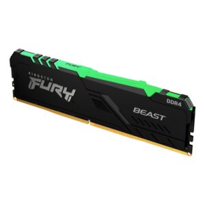Kingston Fury Beast RGB | 1x32GB DDR4 | 2666MHz | DIMM | CL16 | Geheugenmodule | RAM - Afbeelding 1