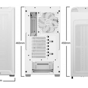 be quiet! PURE BASE 501 Airflow Mesh | Midi Tower Case | Wit - Afbeelding 3