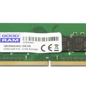 Goodram | 1x4GB DDR4 | 2666MHz | SODIMM | CL19 | Geheugenmodule | RAM - Afbeelding 1