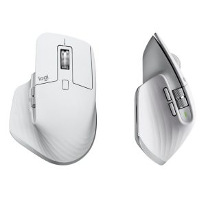Logitech MX Master 3S | Draadloze Muis | RF-Draadloos + Bluetooth | 8000 DPI | Zilver/Wit - Afbeelding 5